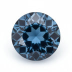 London Blue topaz 1PC Tiny 6x6 MM Round Faceted Blue Polished Semi Precious Loose Gems