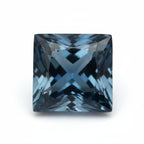 London Blue topaz 1PC Large 11x11 MM Square Faceted Blue Fine Semi Precious Loose Gemstone