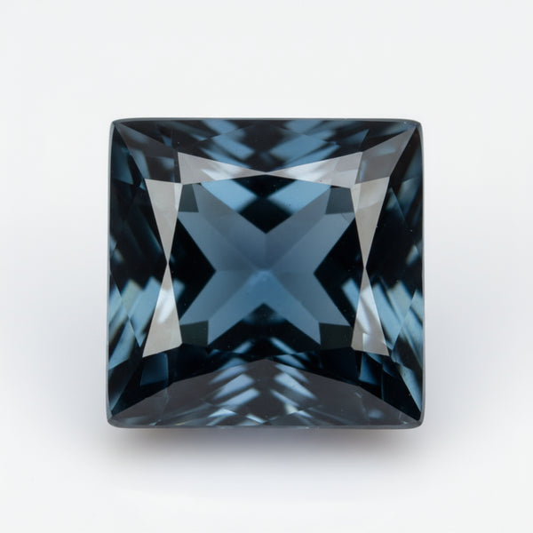 London Blue topaz 1PC Tiny 6x6 MM Square Faceted Blue Polished Semi Precious Loose Gems