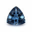 London Blue topaz 1PC Large 11x11 MM Triangle Faceted Blue Fine Semi Precious Loose Gemstone