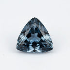 London Blue topaz 1PC Large 11x11 MM Triangle Faceted Blue Fine Semi Precious Loose Gemstone