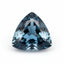 London Blue topaz 1PC Chunky 13x13 MM Triangle Faceted Blue Natural Semi Precious Gems