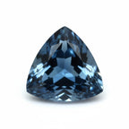 London Blue topaz 1PC Tiny 5x5 MM Triangle Faceted Blue Sparkling Semi Precious Gems