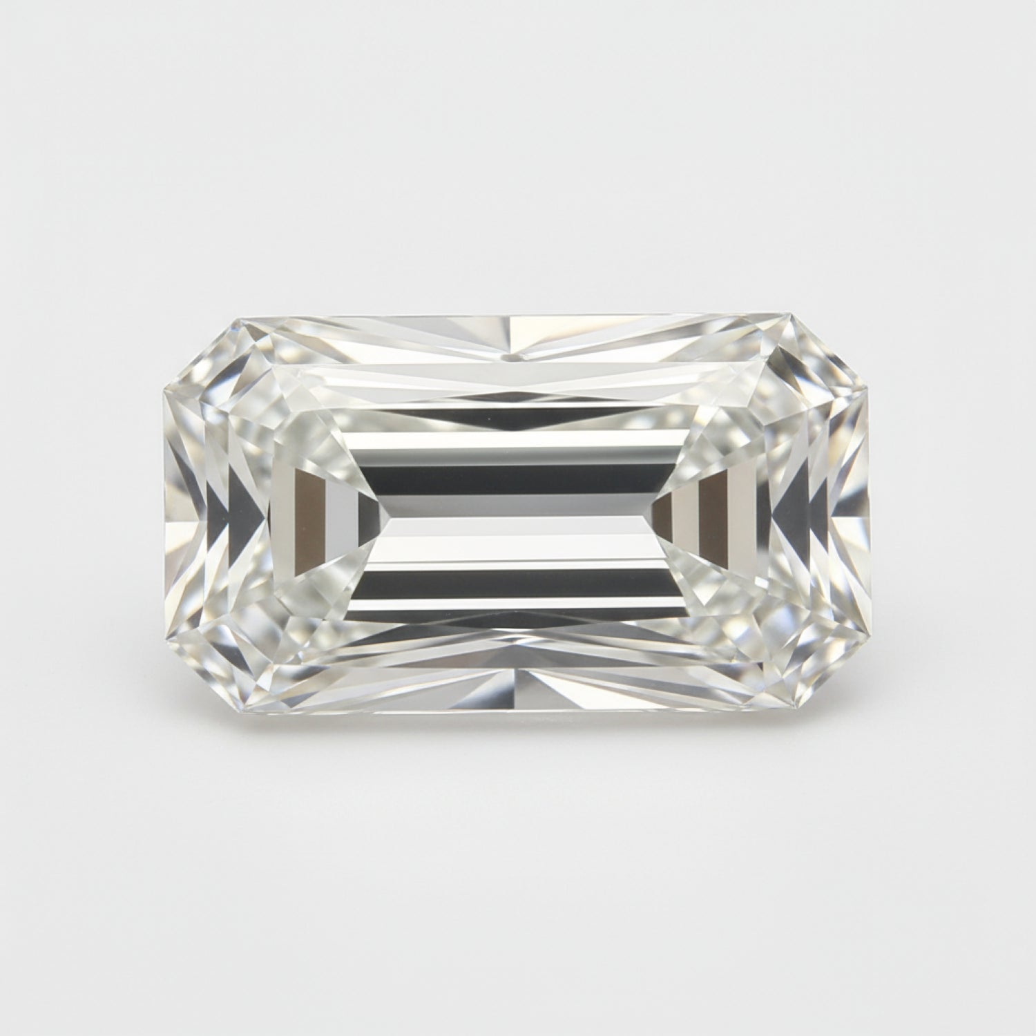 Lab Grown Diamond 1PC Chunky 10x20 MM Baguette Faceted White High-Quality Man Made Loose Gemstones