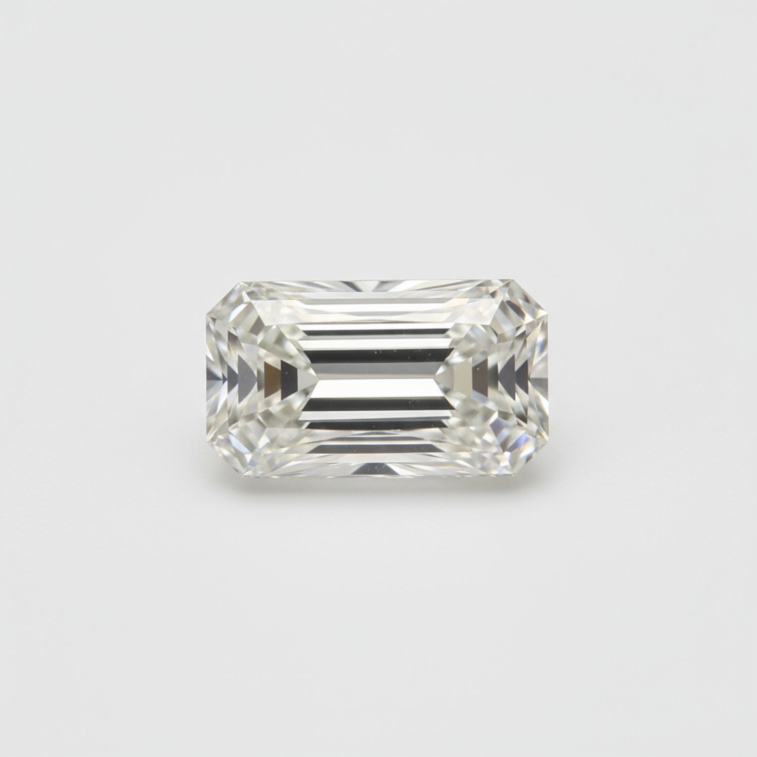 Lab Grown Diamond 10PC Tiny 2.5x5 MM Baguette Faceted White Sparkling Man Made Gems