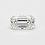 Lab Grown Diamond 1PC Tiny 4x8 MM Baguette Faceted White Splendid Man Made Loose Gemstone