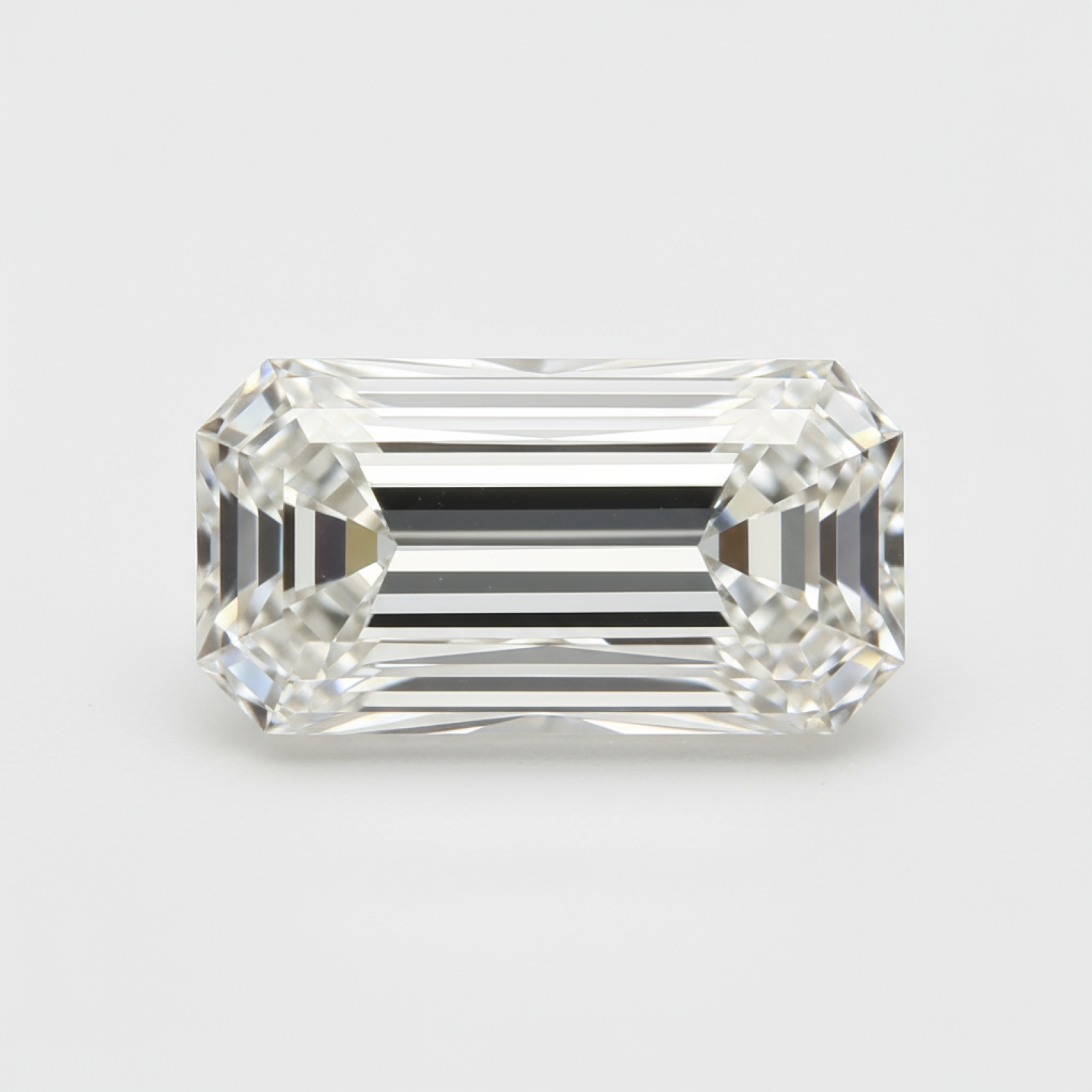 Lab Grown Diamond 1PC Small 5x10 MM Baguette Faceted White Luster Man Made Loose Gemstones Imagen principal del producto