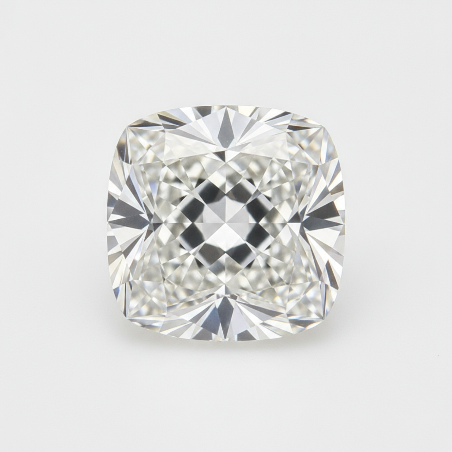 Lab Grown Diamond 1PC Large 10x10 MM Cushion Faceted White Shine Man Made Loose Gems Главное изображение товара