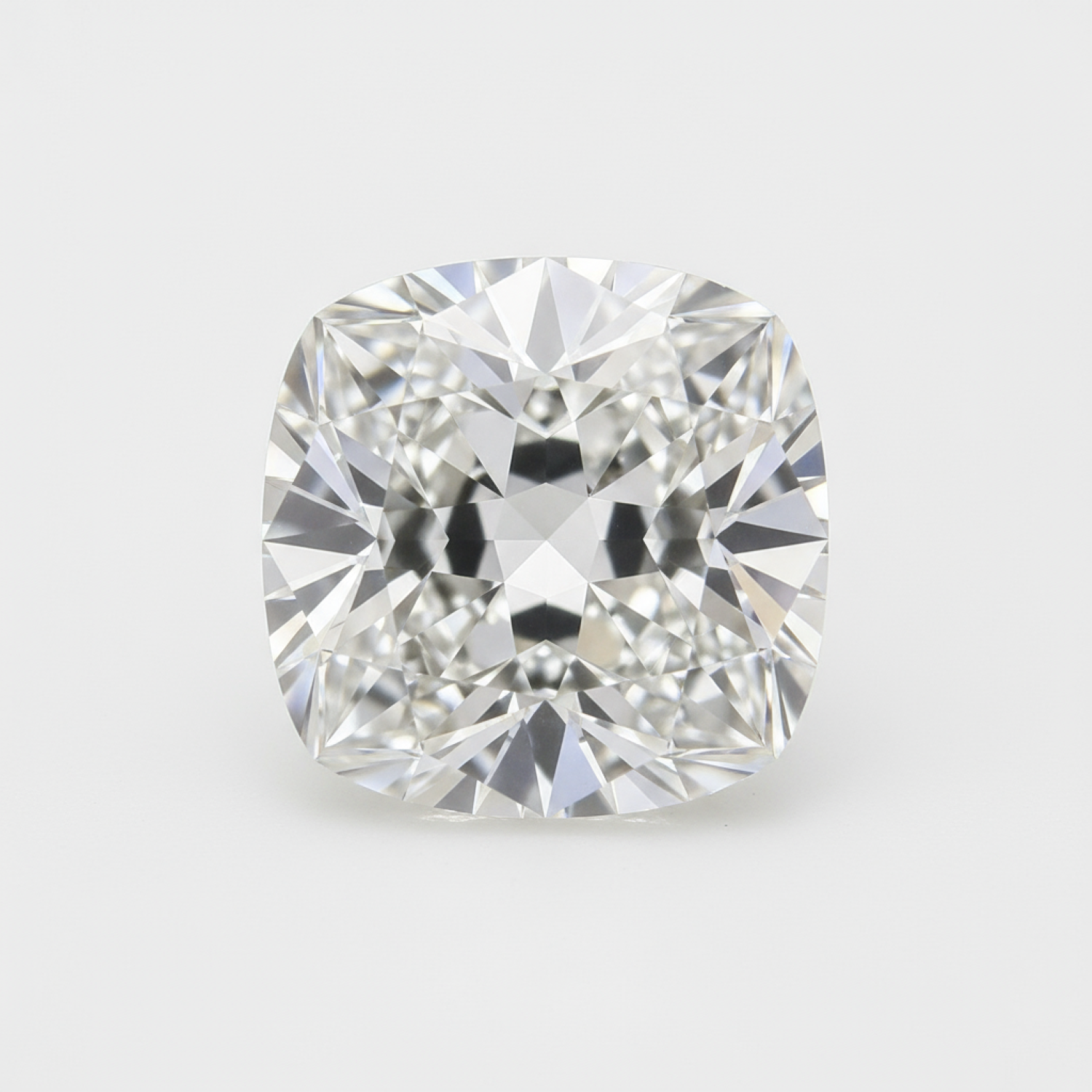 Lab Grown Diamond 1PC Chunky 14x14 MM Cushion Faceted White Genuine Man Made Loose Gems Secondary image