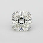 Lab Grown Diamond 1PC Chunky 16x16 MM Cushion Faceted White Pure Man Made Loose Gemstones