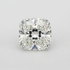 Lab Grown Diamond 1PC Chunky 16x16 MM Cushion Faceted White Pure Man Made Loose Gemstones