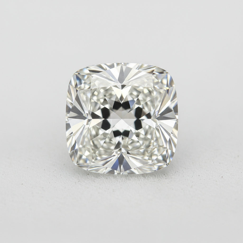 Lab Grown Diamond 10PC Tiny 4x4 MM Cushion Faceted White Brilliant Man Made Loose Gemstones