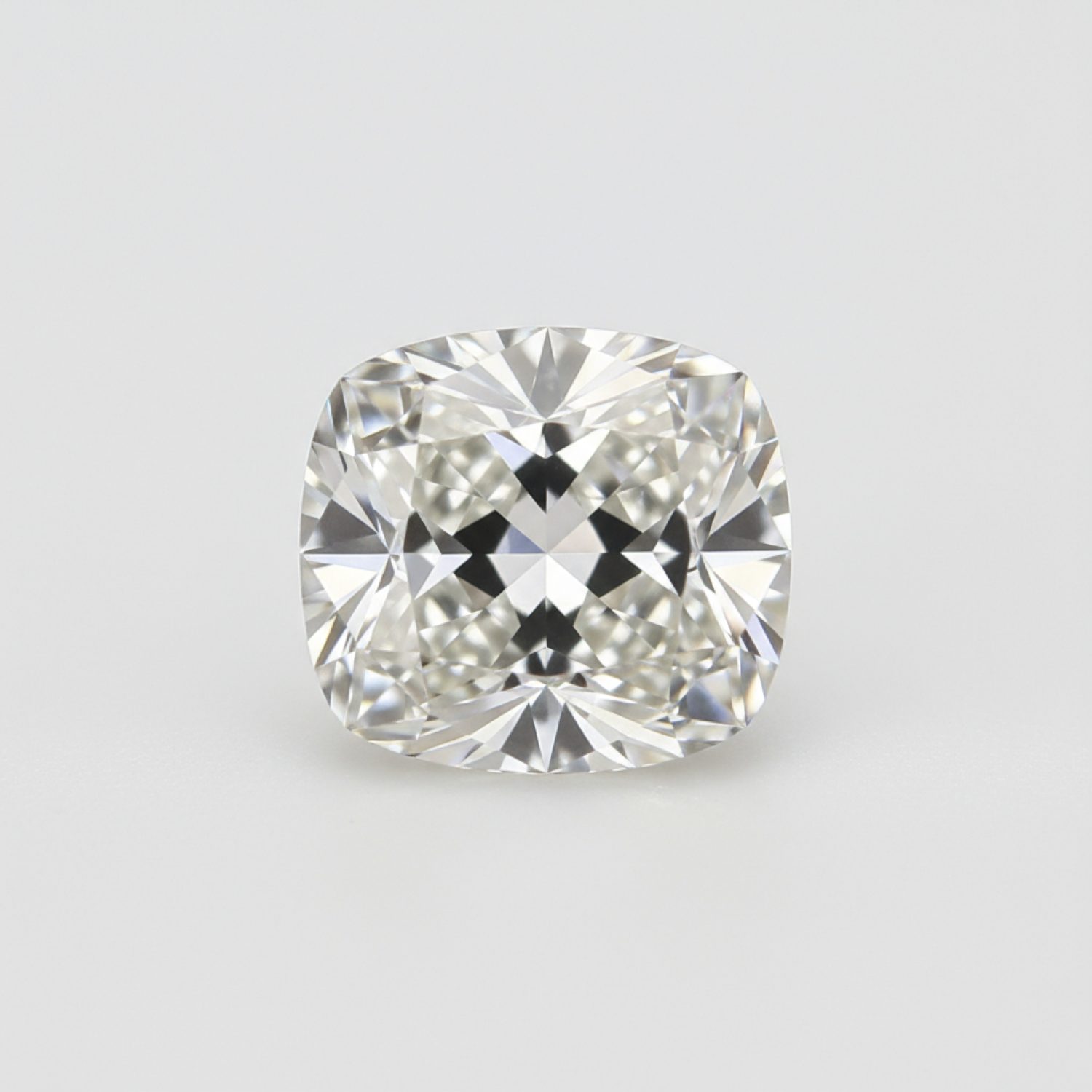 Lab Grown Diamond 1PC Tiny 5x5 MM Cushion Faceted White Sparkling Man Made Gems Hoofdafbeelding