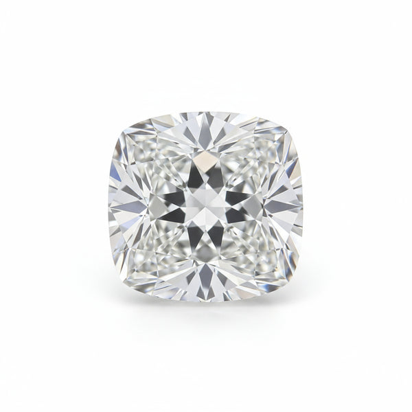 Lab Grown Diamond 1PC Tiny 5x5 MM Cushion Faceted White Sparkling Man Made Gems