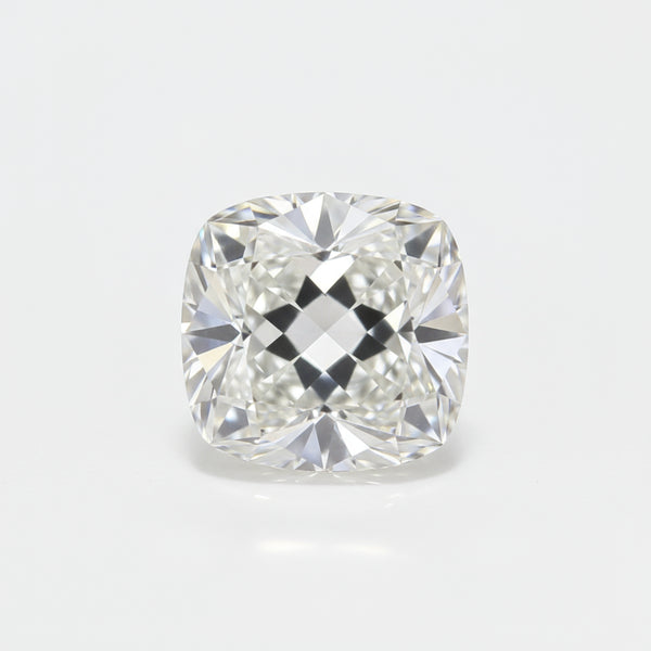 Lab Grown Diamond 1PC Small 8x8 MM Cushion Faceted White Luster Man Made Loose Gemstones