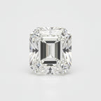 Lab Grown Diamond 1PC Chunky 12x16 MM Emerald Faceted White Brilliant Man Made Loose Gems