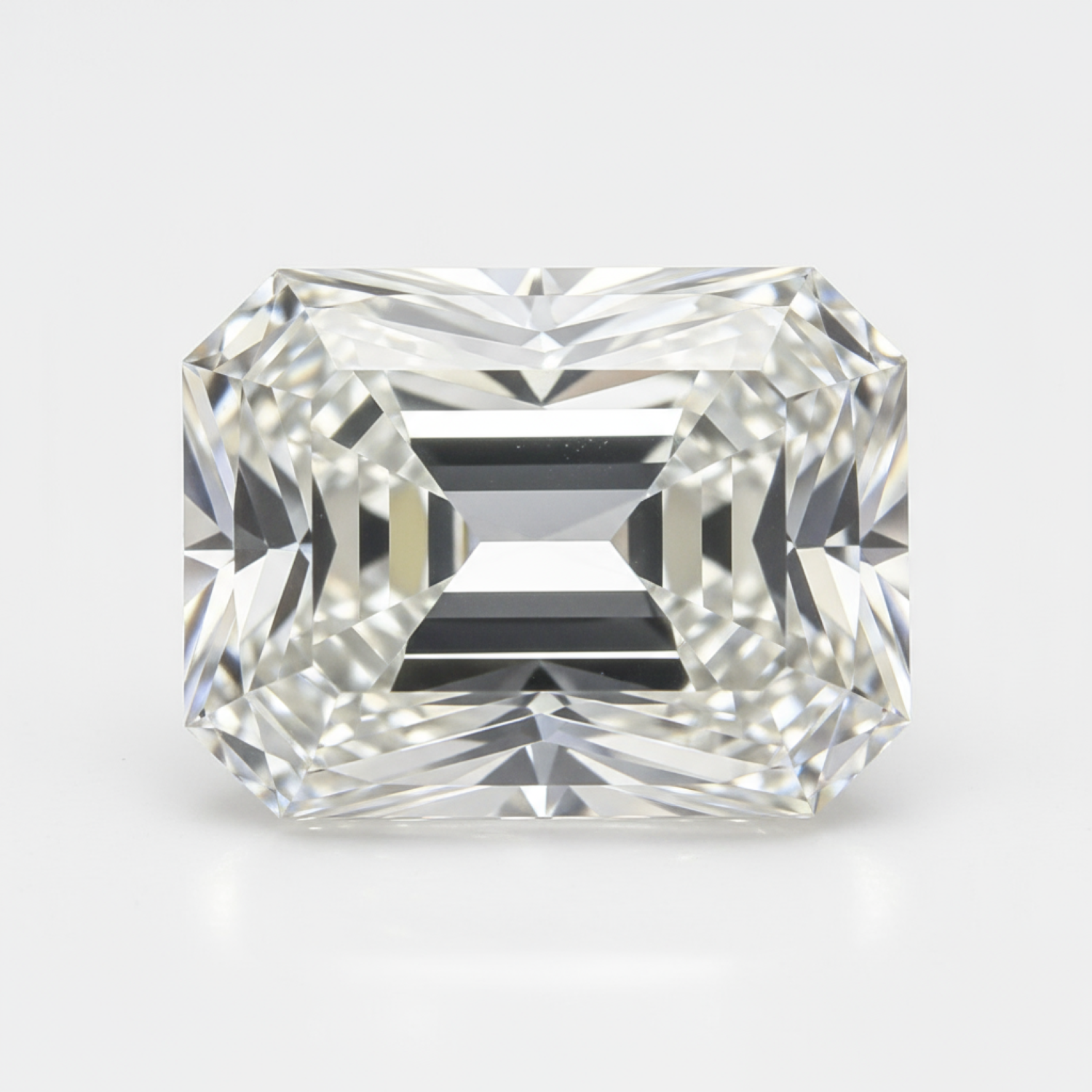 Lab Grown Diamond 1PC Chunky 15x20 MM Emerald Faceted White Polished Man Made Loose Gemstones Hoofdafbeelding