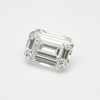 Lab Grown Diamond 1PC Chunky 15x20 MM Emerald Faceted White Polished Man Made Loose Gemstones