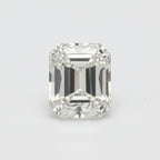 Lab Grown Diamond 1PC Tiny 4x6 MM Emerald Faceted White Splendid Man Made Loose Gemstone