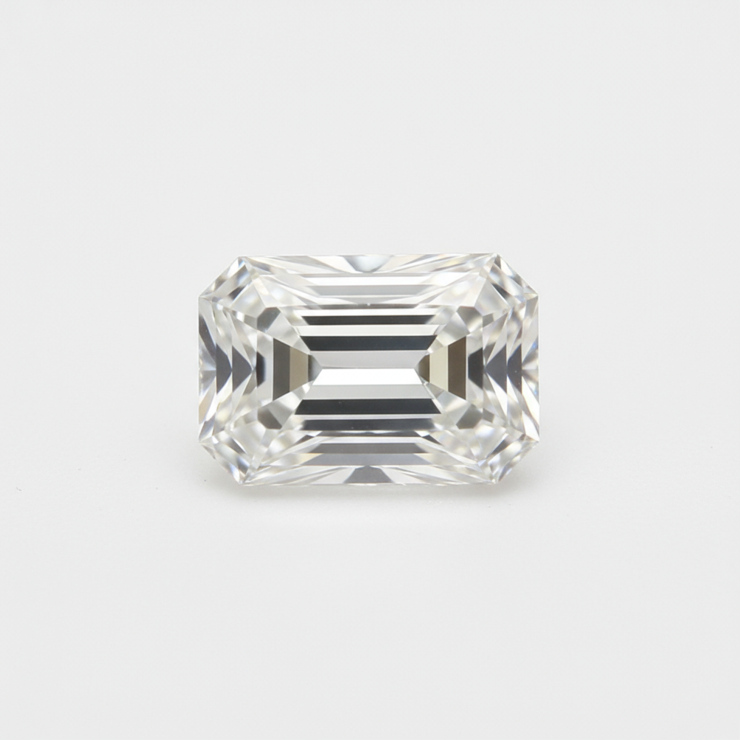 Lab Grown Diamond 1PC Large 9x11 MM Emerald Faceted White Genuine Man Made Loose Gems Главное изображение товара