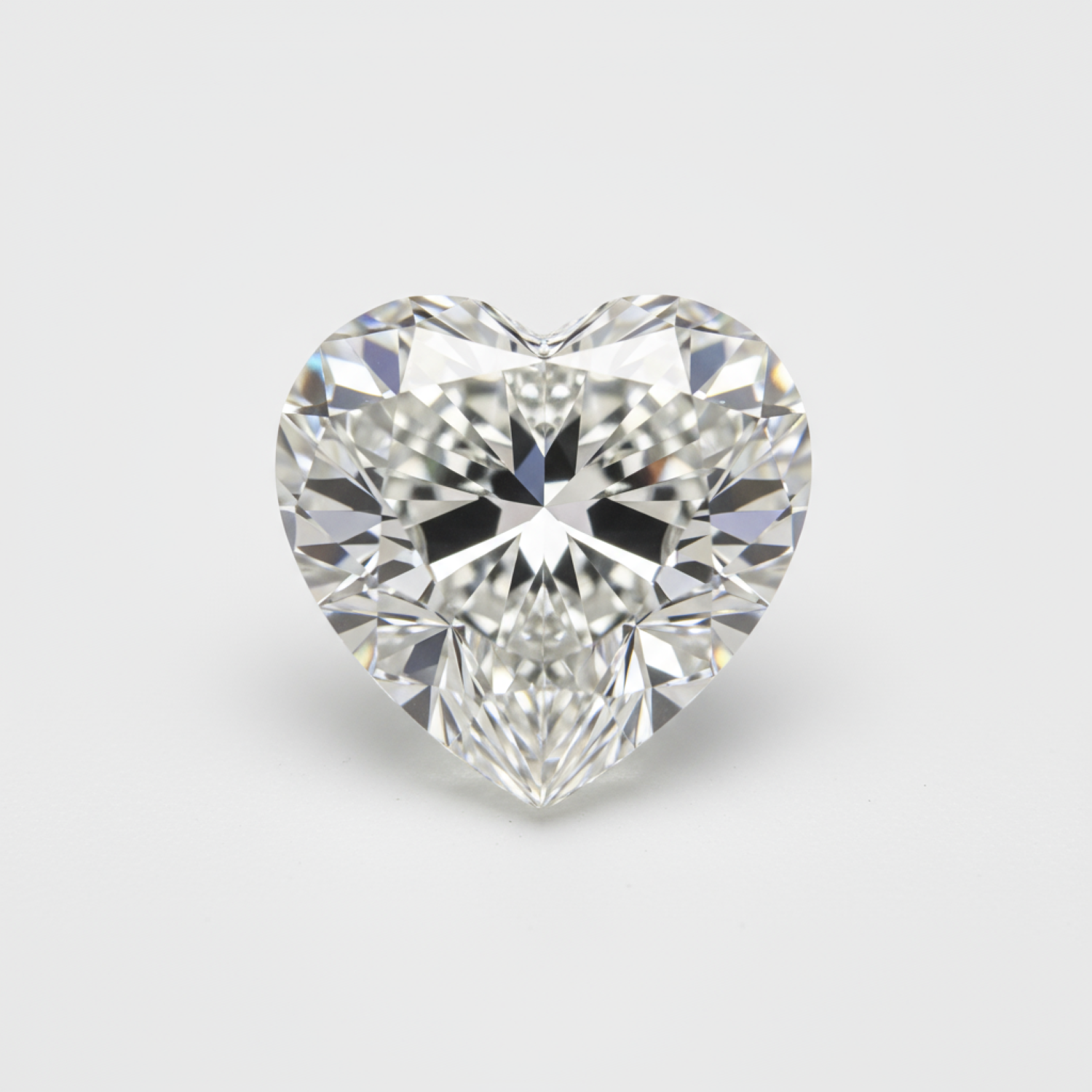 Lab Grown Diamond 1PC Chunky 16x16 MM Heart Faceted White Pure Man Made Loose Gemstones Secondary image