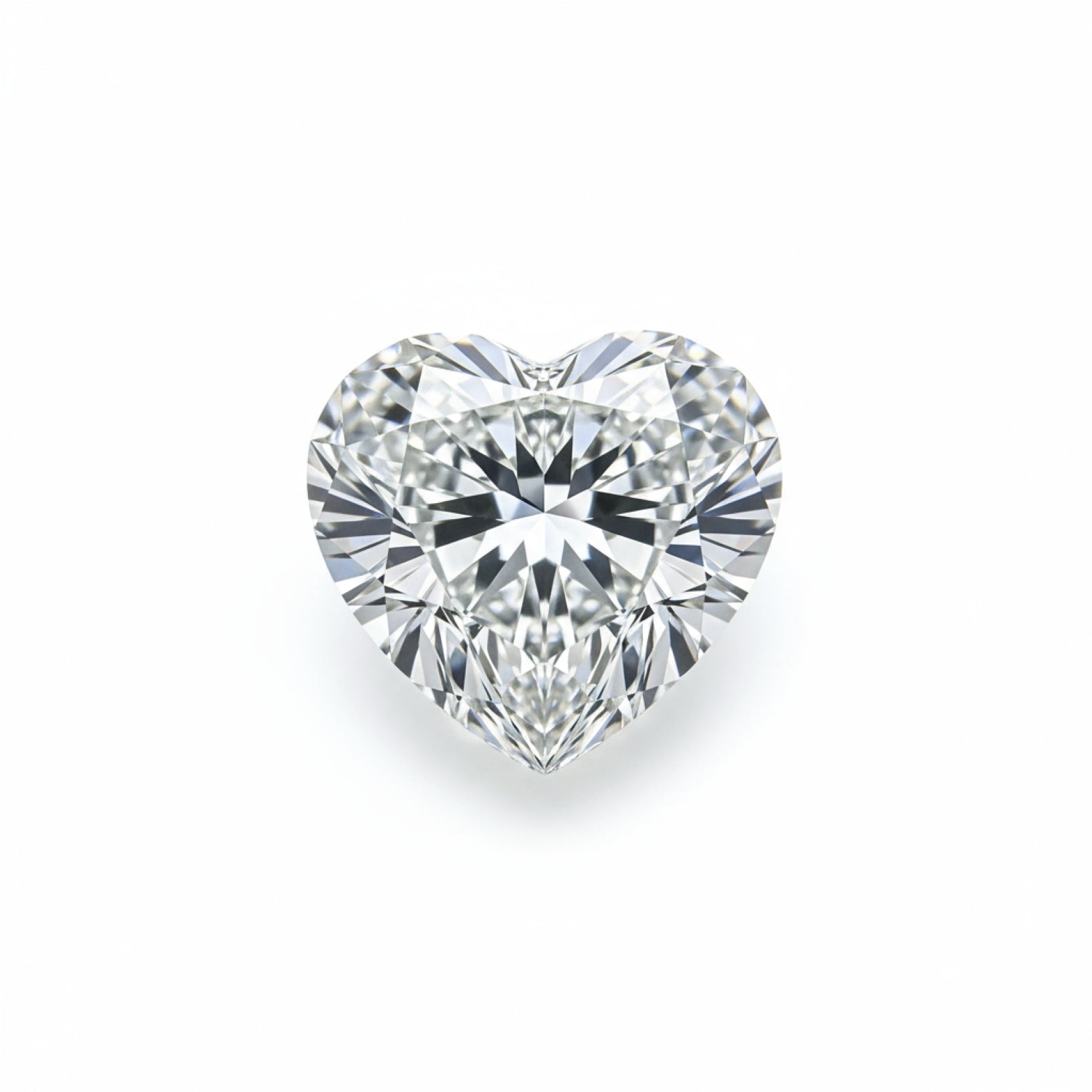 Lab Grown Diamond 10PC Tiny 3x3 MM Heart Faceted White Fiery Man Made Loose Gemstone