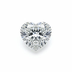 Lab Grown Diamond 10PC Tiny 4x4 MM Heart Faceted White Brilliant Man Made Loose Gemstones