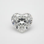 Lab Grown Diamond 10PC Tiny 4x4 MM Heart Faceted White Brilliant Man Made Loose Gemstones