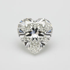 Lab Grown Diamond 1PC Tiny 5x5 MM Heart Faceted White Sparkling Man Made Gems