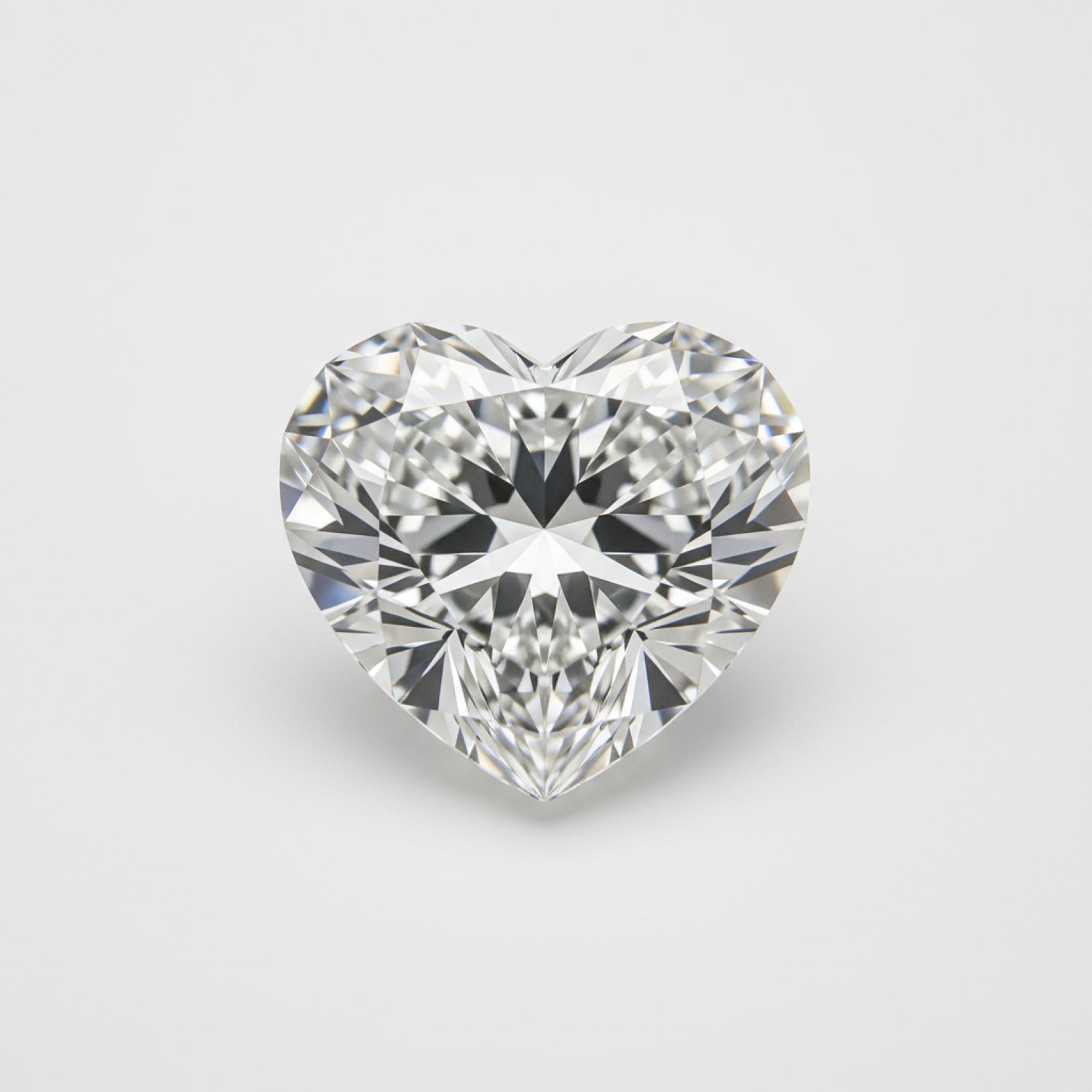 Lab Grown Diamond 1PC Tiny 6x6 MM Heart Faceted White Polished Man Made Loose Gems