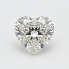 Lab Grown Diamond 1PC Small 7x7 MM Heart Faceted White Splendid Man Made Loose Gemstone