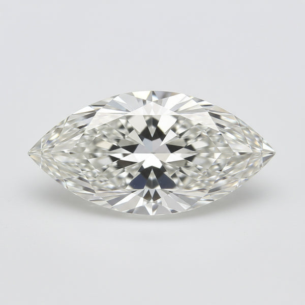 Lab Grown Diamond 1PC Chunky 10x20 MM Marquise Faceted White Polished Man Made Loose Gems