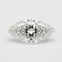 Lab Grown Diamond 1PC Tiny 4x8 MM Marquise Faceted White Superior Man Made Gems