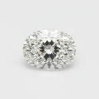 Lab Grown Diamond 1PC Large 10x12 MM Oval Faceted White Shine Man Made Loose Gemstones