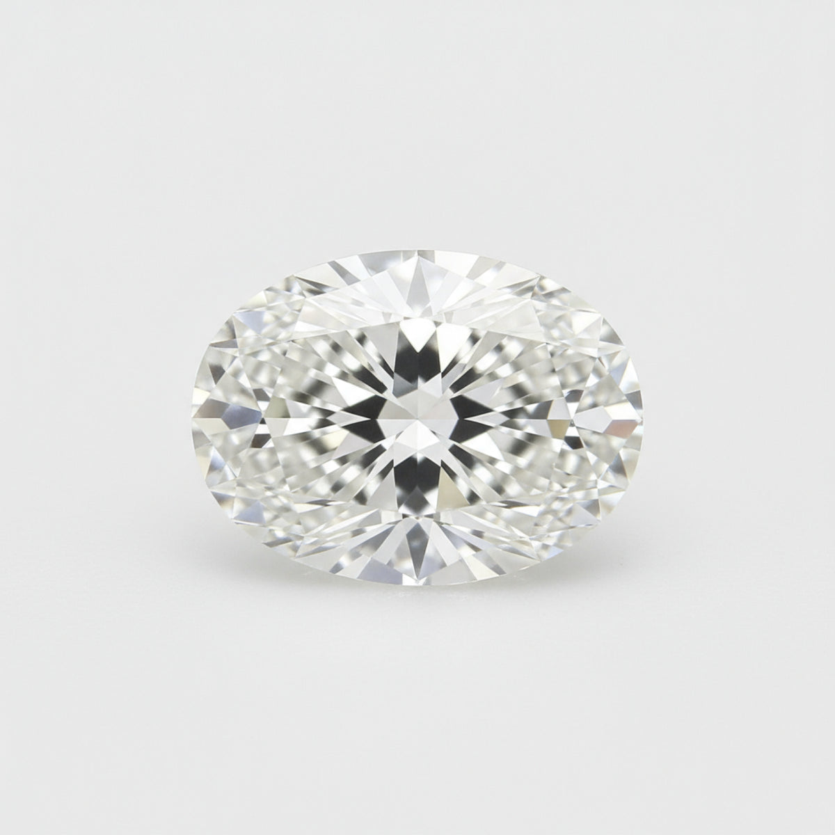 Lab Grown Diamond 1PC Small 7x9 MM Oval Faceted White Sparkling Man Made Loose Gemstone