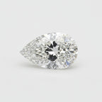Lab Grown Diamond 1PC Tiny 4x6 MM Pear Faceted White Fine Man Made Gems