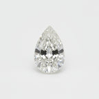 Lab Grown Diamond 1PC Tiny 5x7 MM Pear Faceted White High-Quality Man Made Loose Gems