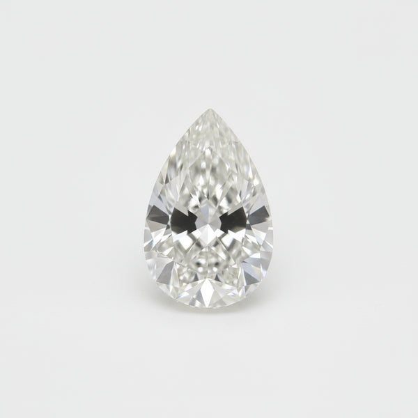 Lab Grown Diamond 1PC Tiny 5x7 MM Pear Faceted White High-Quality Man Made Loose Gems