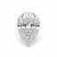 Lab Grown Diamond 1PC Medium 8x10 MM Pear Faceted White Fiery Man Made Loose Gemstone