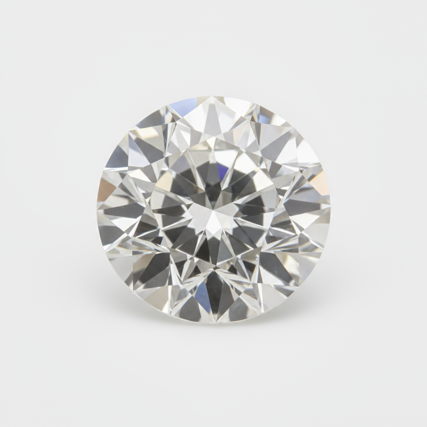 Lab Grown Diamond 1PC Large 10x10 MM Round Faceted White Shine Man Made Loose Gems Второстепенное изображение товара