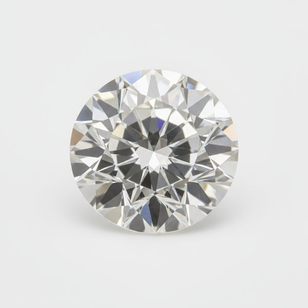 Lab Grown Diamond 1PC Large 10x10 MM Round Faceted White Shine Man Made Loose Gems