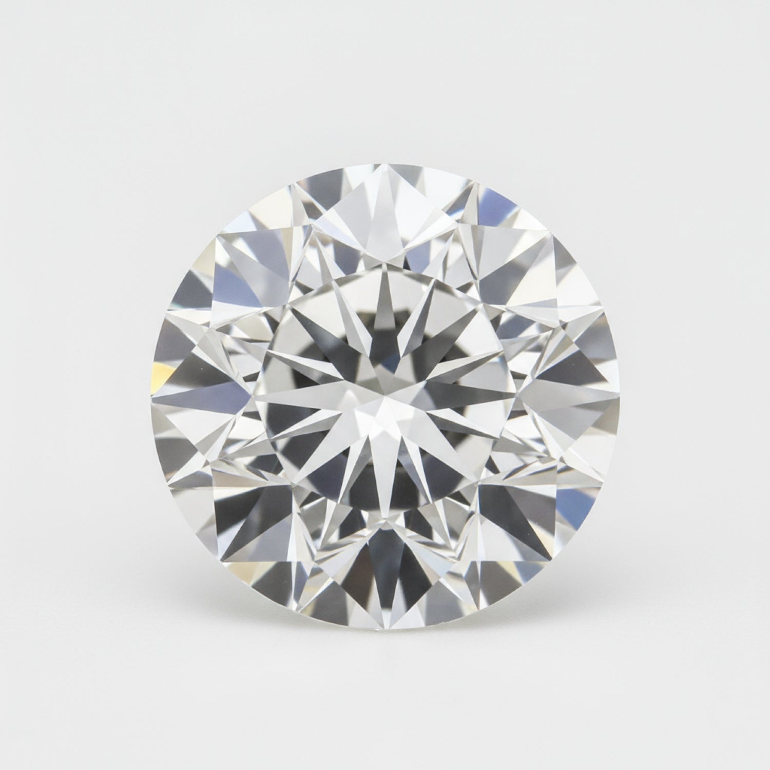 Lab Grown Diamond 1PC Large 11x11 MM Round Faceted White Fine Man Made Loose Gemstone