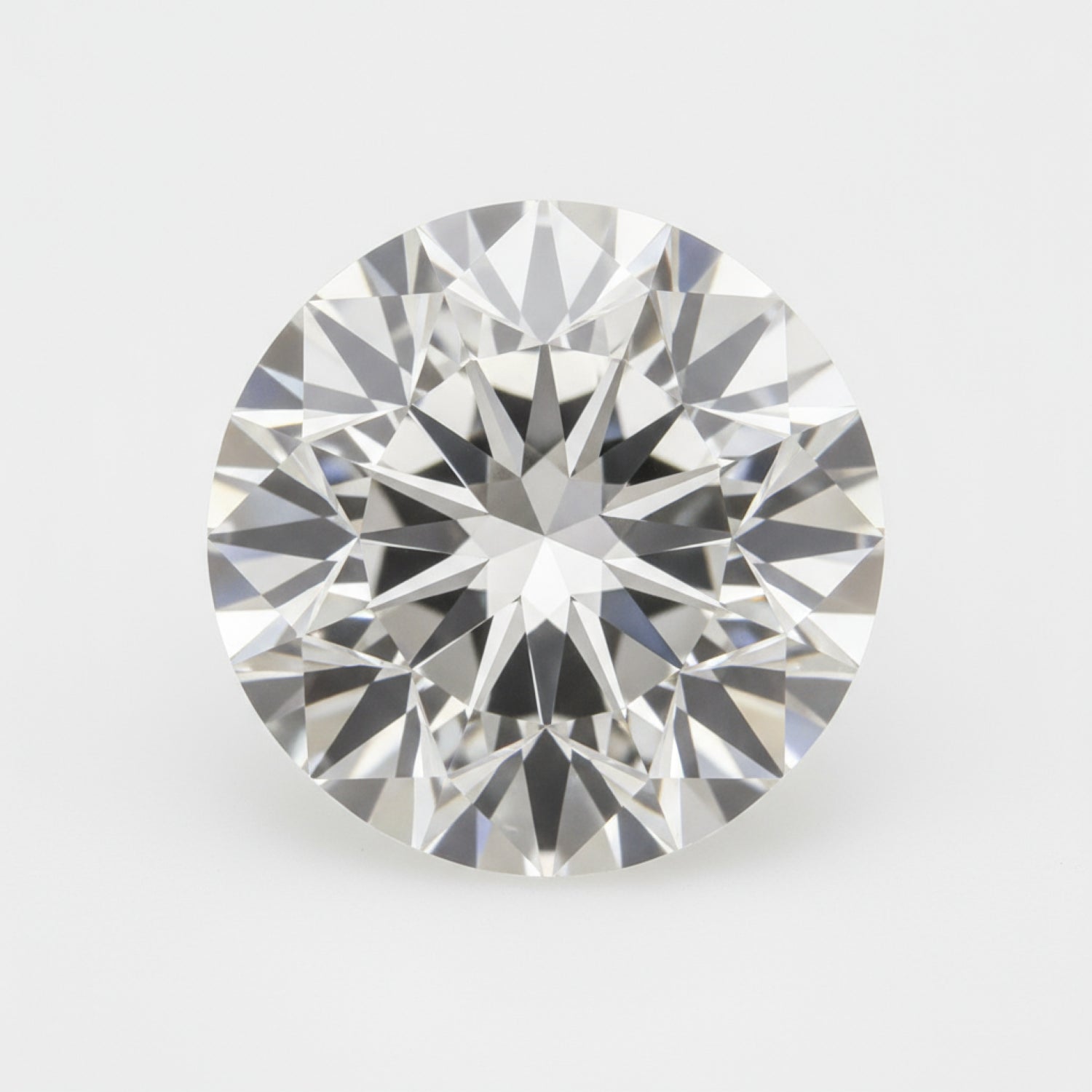 Lab Grown Diamond 1PC Large 12x12 MM Round Faceted White High-Quality Man Made Loose Gemstones