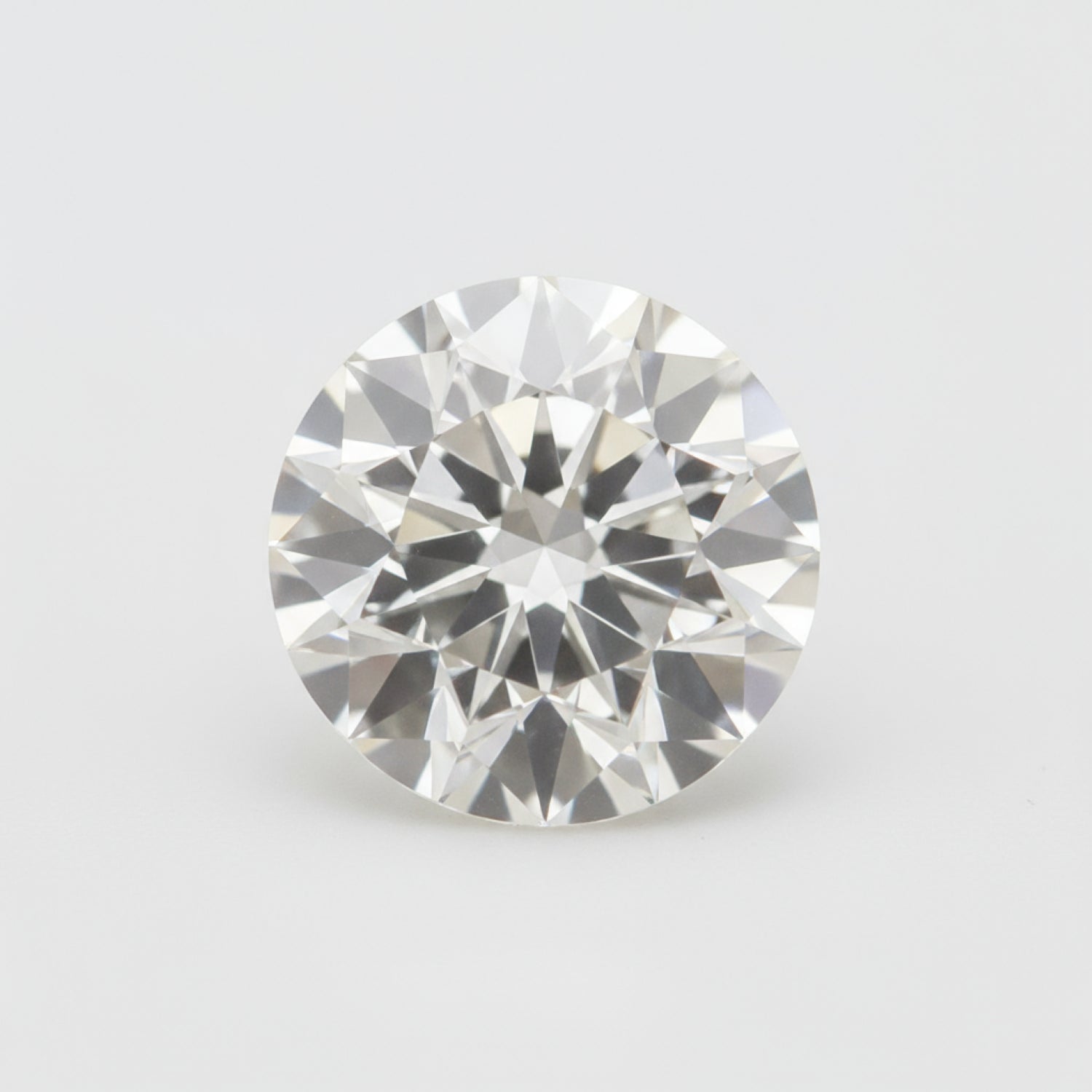 Lab Grown Diamond 1PC Large 12x12 MM Round Faceted White High-Quality Man Made Loose Gemstones