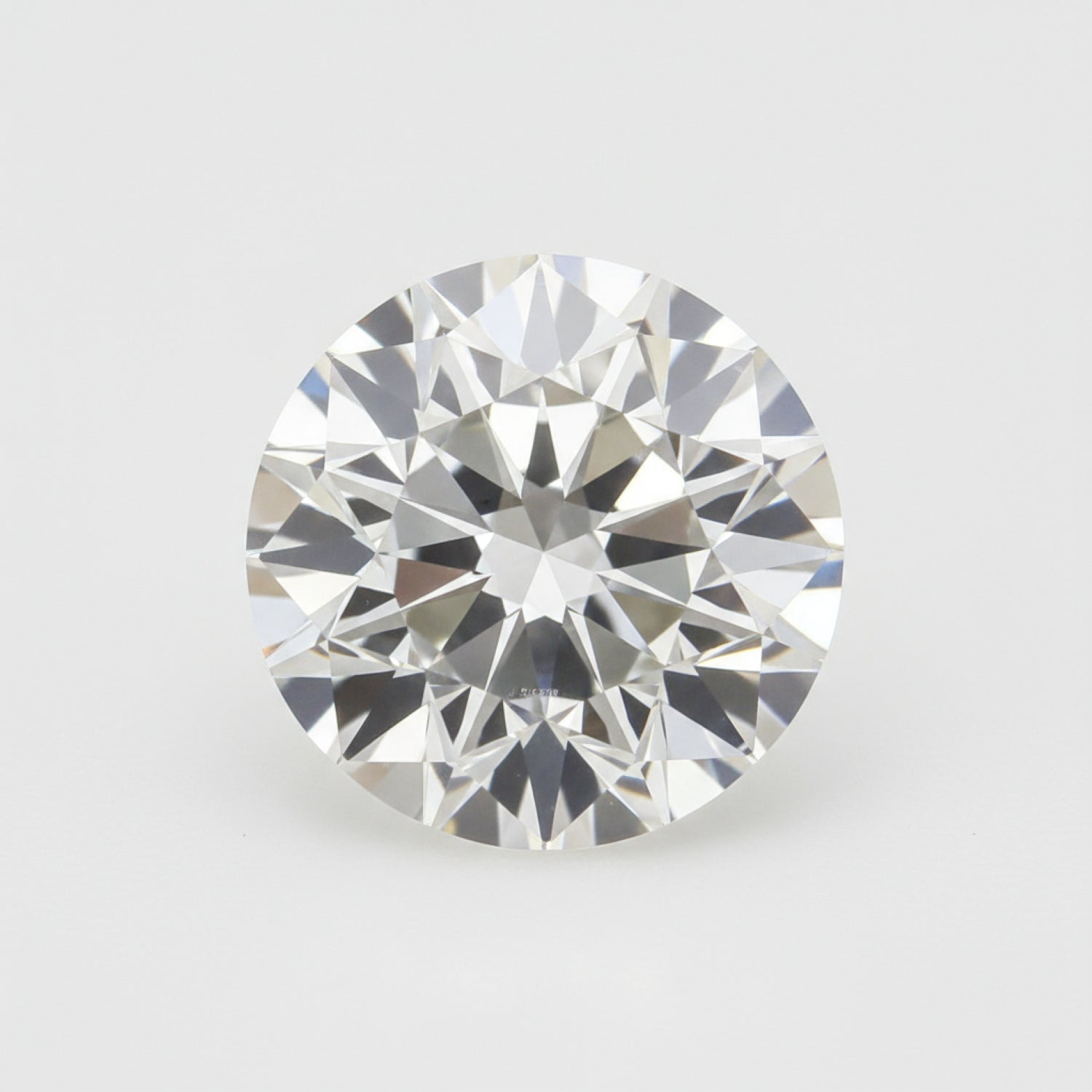 Lab Grown Diamond 1PC Chunky 13x13 MM Round Faceted White Natural Man Made Gems