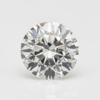 Lab Grown Diamond 1PC Chunky 14x14 MM Round Faceted White Genuine Man Made Loose Gems