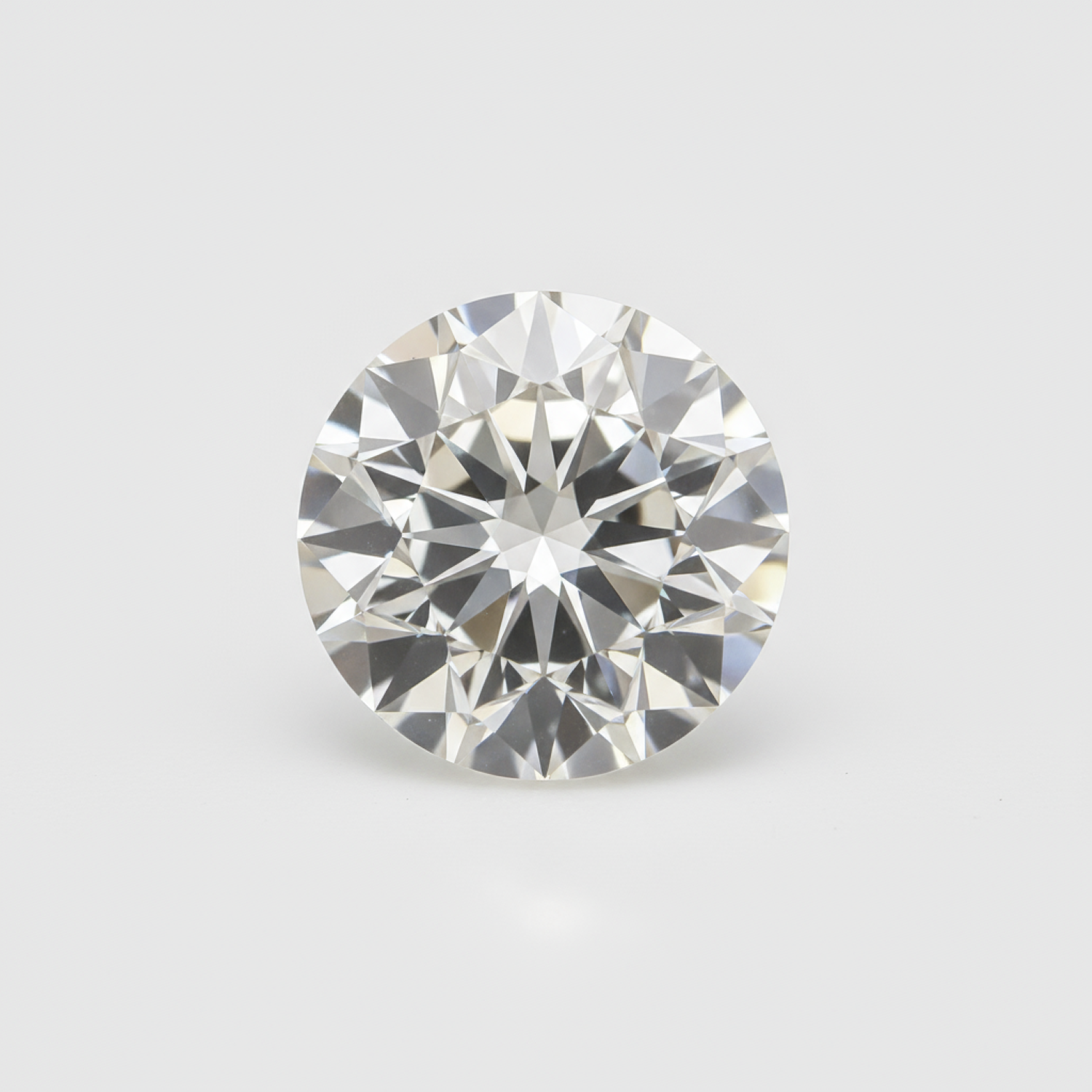 Lab Grown Diamond 1PC Chunky 14x14 MM Round Faceted White Genuine Man Made Loose Gems Secondary image