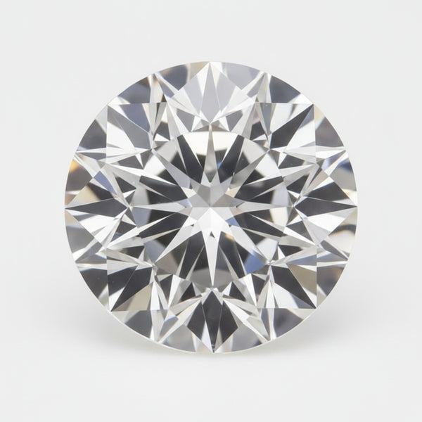 Lab Grown Diamond 1PC Chunky 16x16 MM Round Faceted White Pure Man Made Loose Gemstones