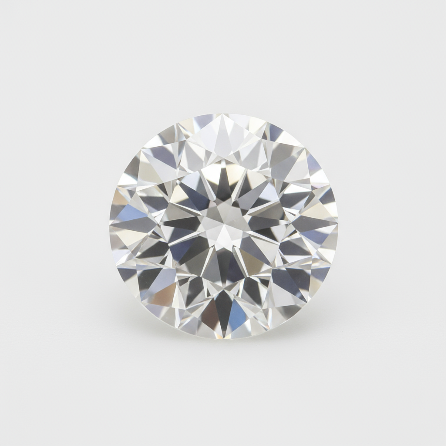 ラボで育成されたダイヤモンド 10 ピース、小さな 3 x 3 MM ラウンドファセットホワイトファイアリー人工ルース宝石 サブ画像