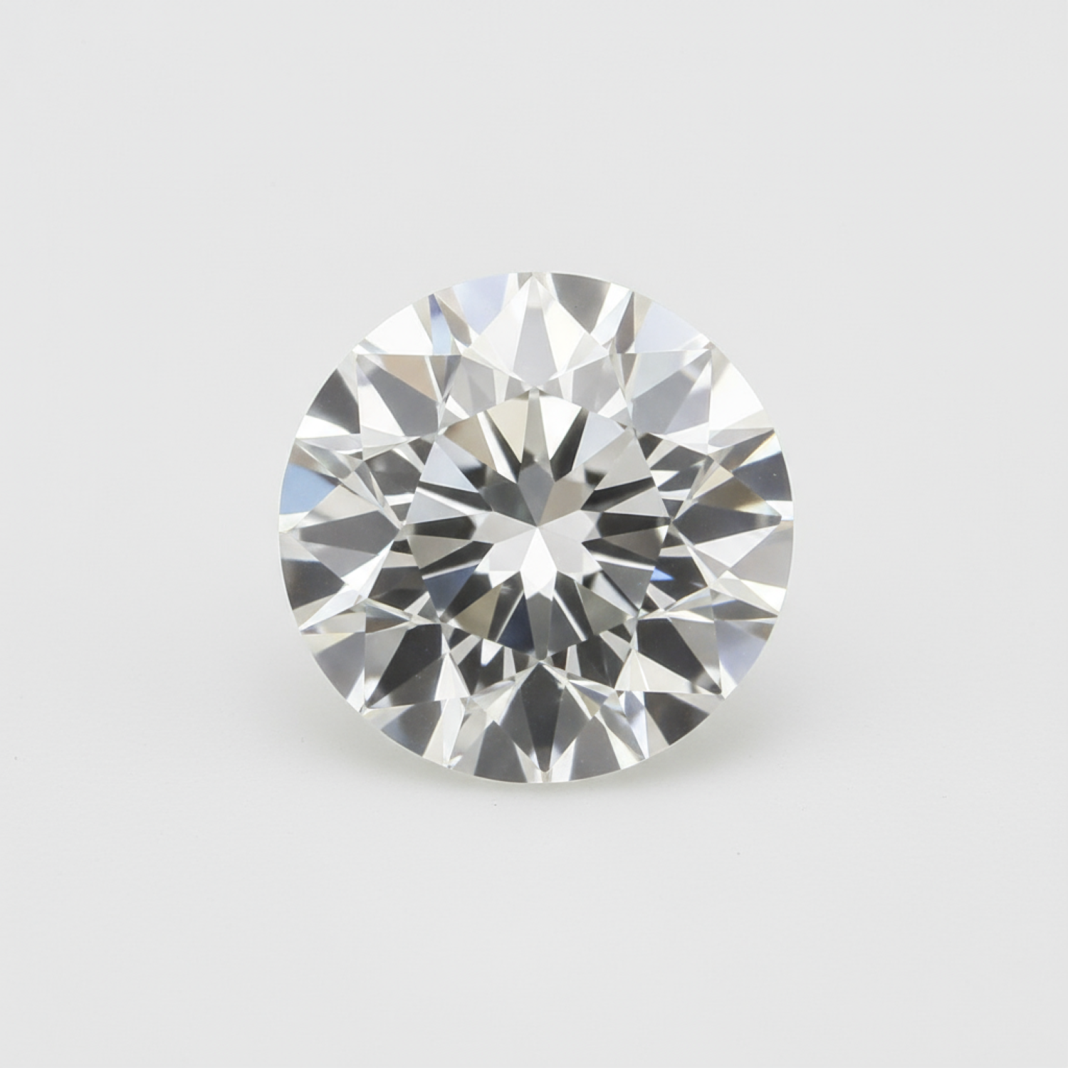 Im Labor gezüchteter Diamant, 10 Stück, winzige 4 x 4 mm, rund, facettiert, weiß, brillant, von Menschenhand gefertigte lose Edelsteine メイン画像